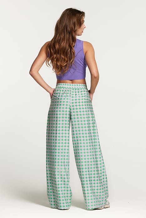 LADIES TOBAGO TROUSERS PORTO TILE FRESH GREEN 4