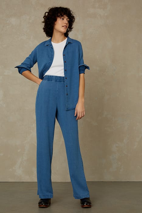 NORIKO INDIGO STRUCTURE TENCEL 2