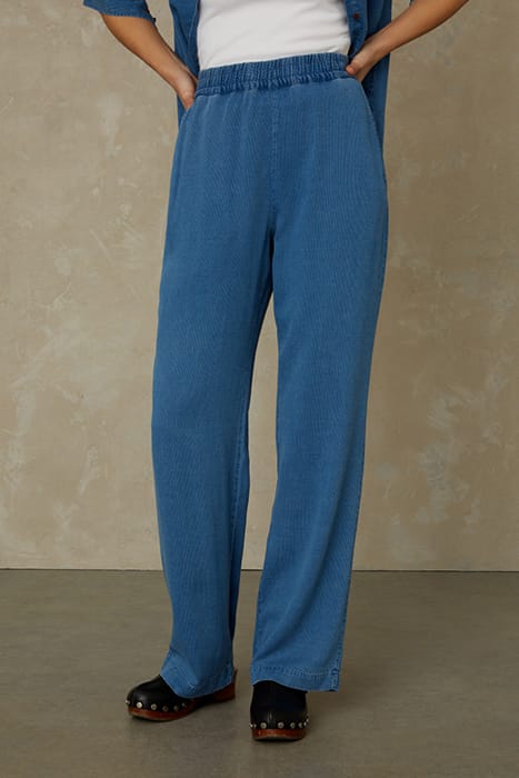 NORIKO INDIGO STRUCTURE TENCEL 1