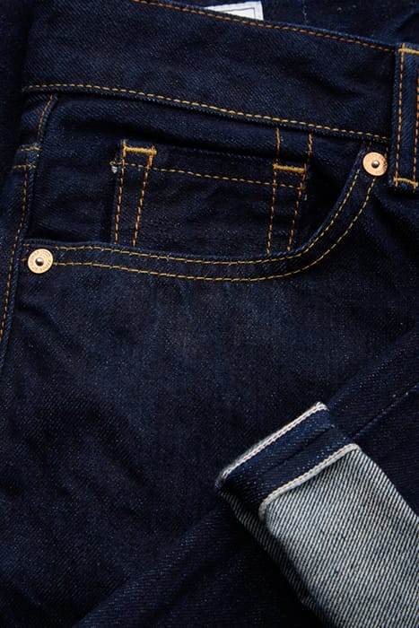 CAROLINE CROPPED SELVAGE CLEAN QUARZO ORGANIC RINSE 4