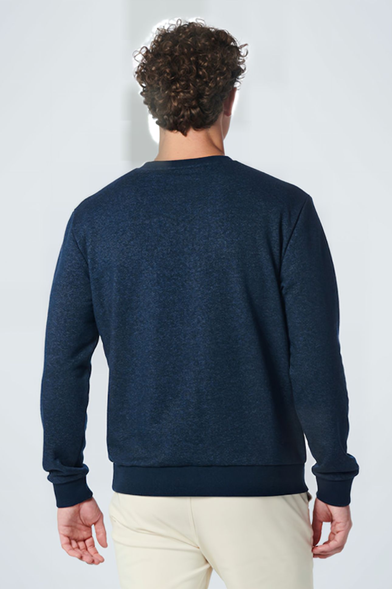 SWEATER CREWNECK MELANGE NIGHT 2