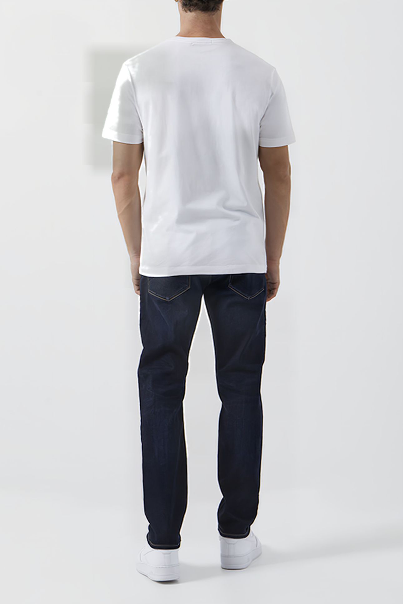 SLIM FIT STRETCH JEANS INDIGO REG 3
