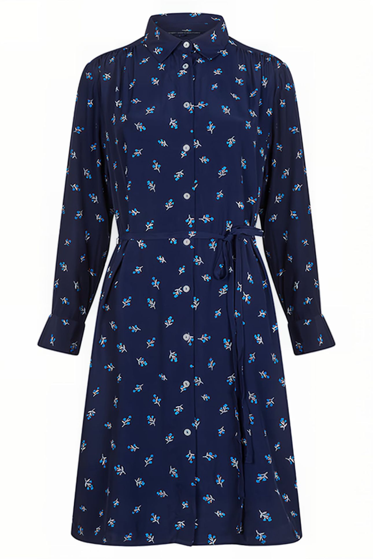 CECILIA DELPHINE SHIRT DRESS MARINE 3