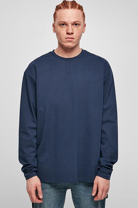 ULTRA HEAVY OVERSIZED LONGSLEEVE DARKBLUE 1