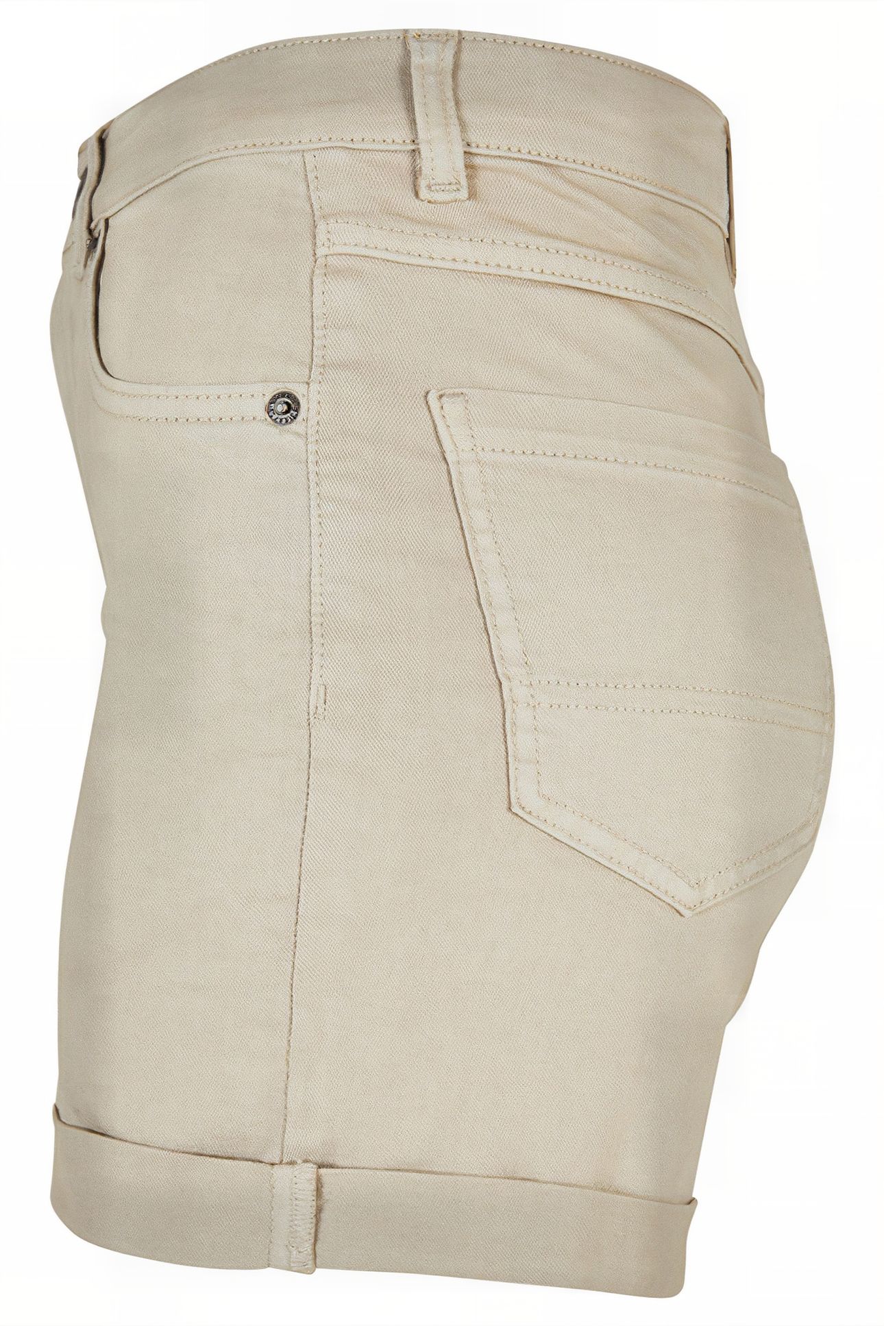 LADIES COLORED STRECH DENIM SHORTS SOFTSEAGRASS 5