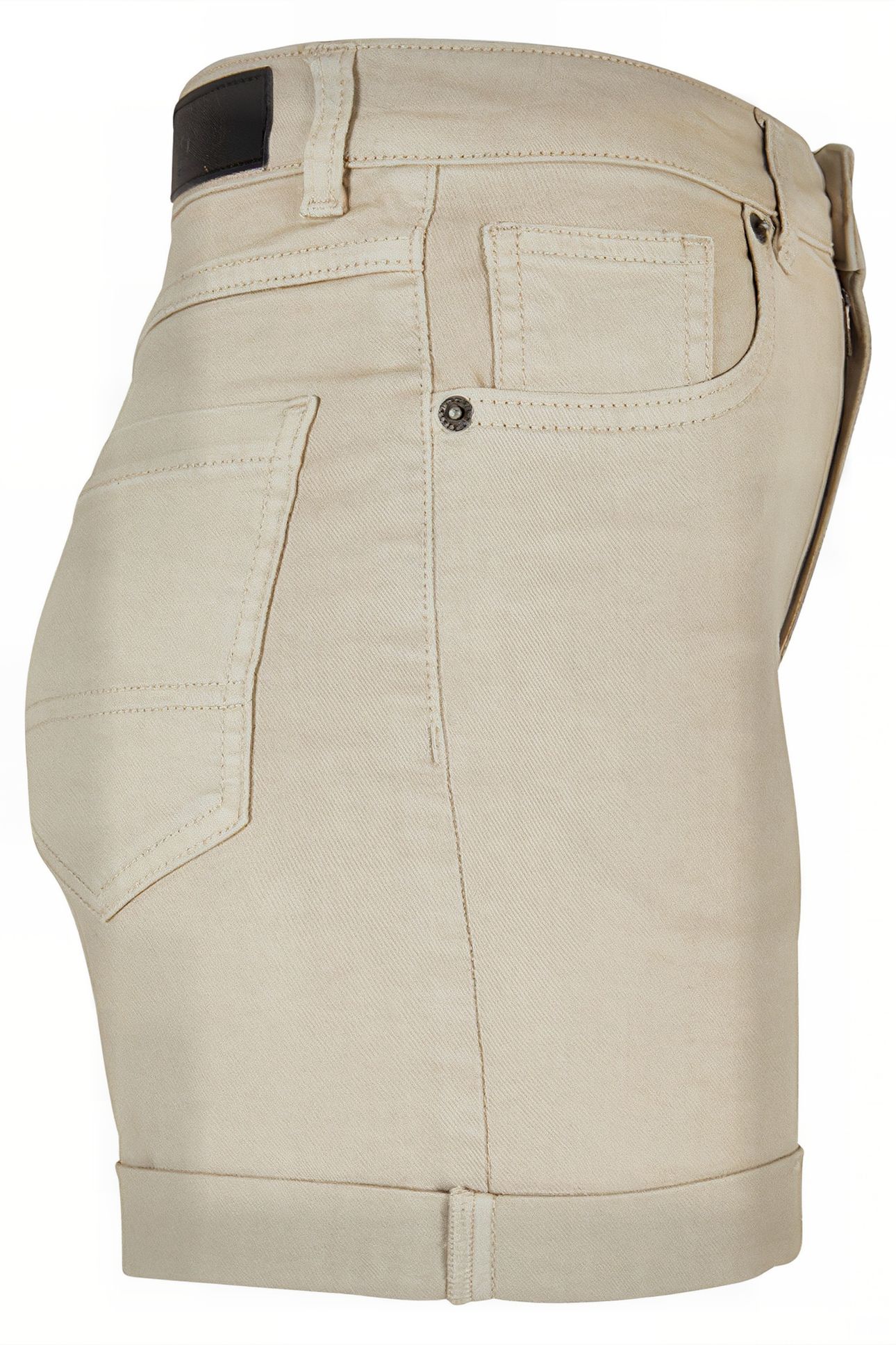 LADIES COLORED STRECH DENIM SHORTS SOFTSEAGRASS 6