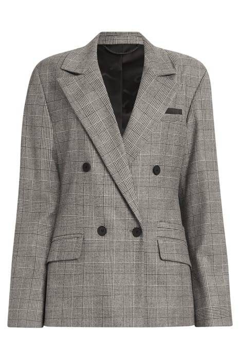 BEA CHECK BLAZER GREY 4