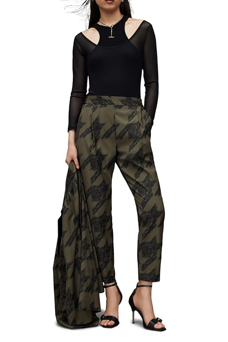 ALEIDA TONI TROUSER KHAKI GREEN 5