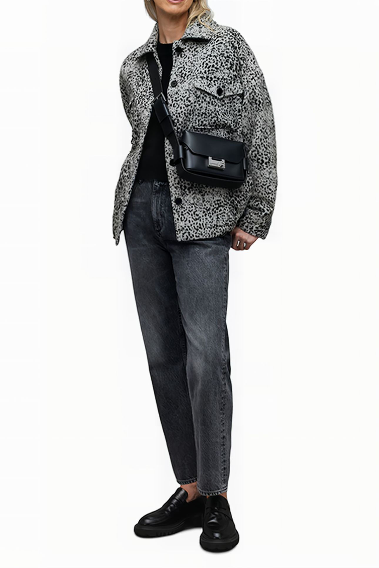 LUELLA LEO JACKET BLACK/WHITE 6