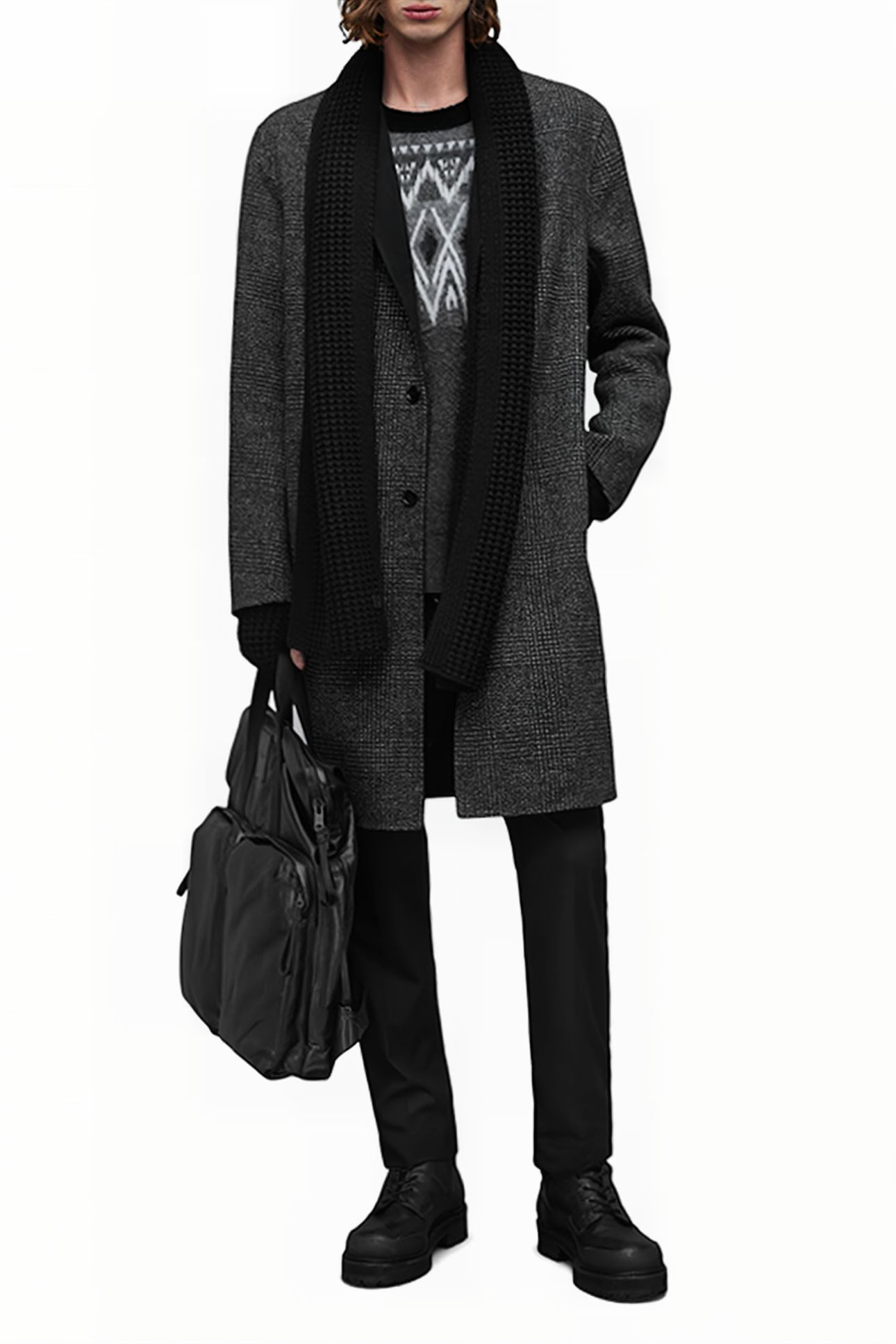 MONROY COAT BLACK/GREY 3