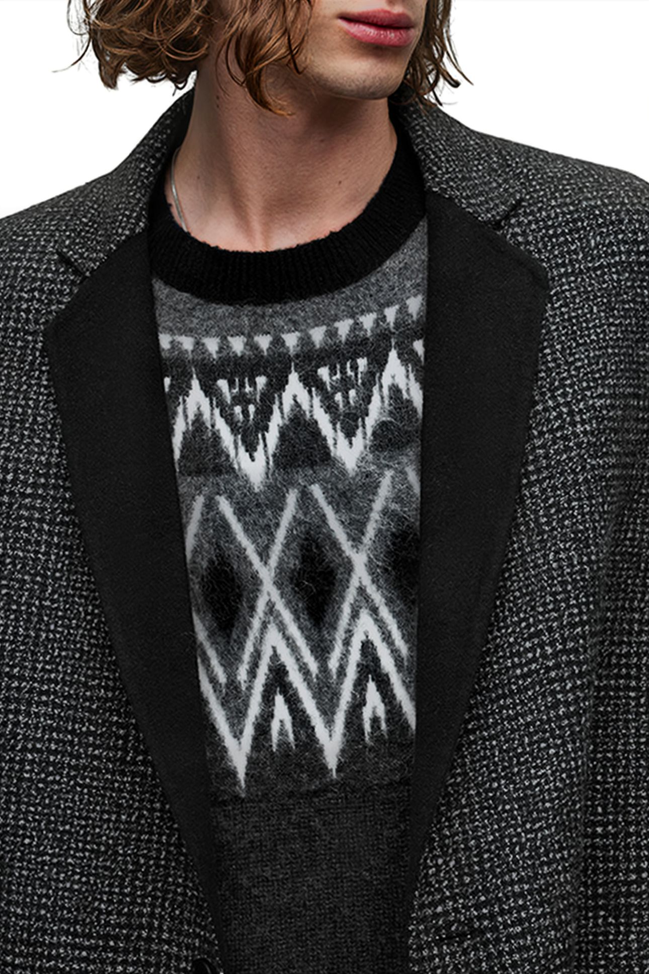MONROY COAT BLACK/GREY 6