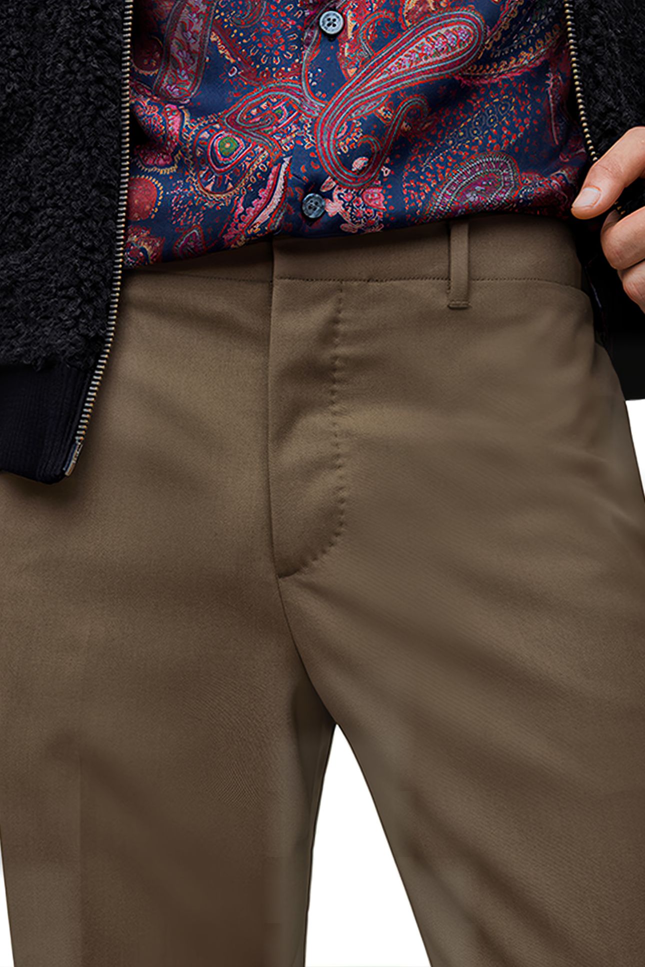 TALIA TROUSER KHAKI GREEN 6