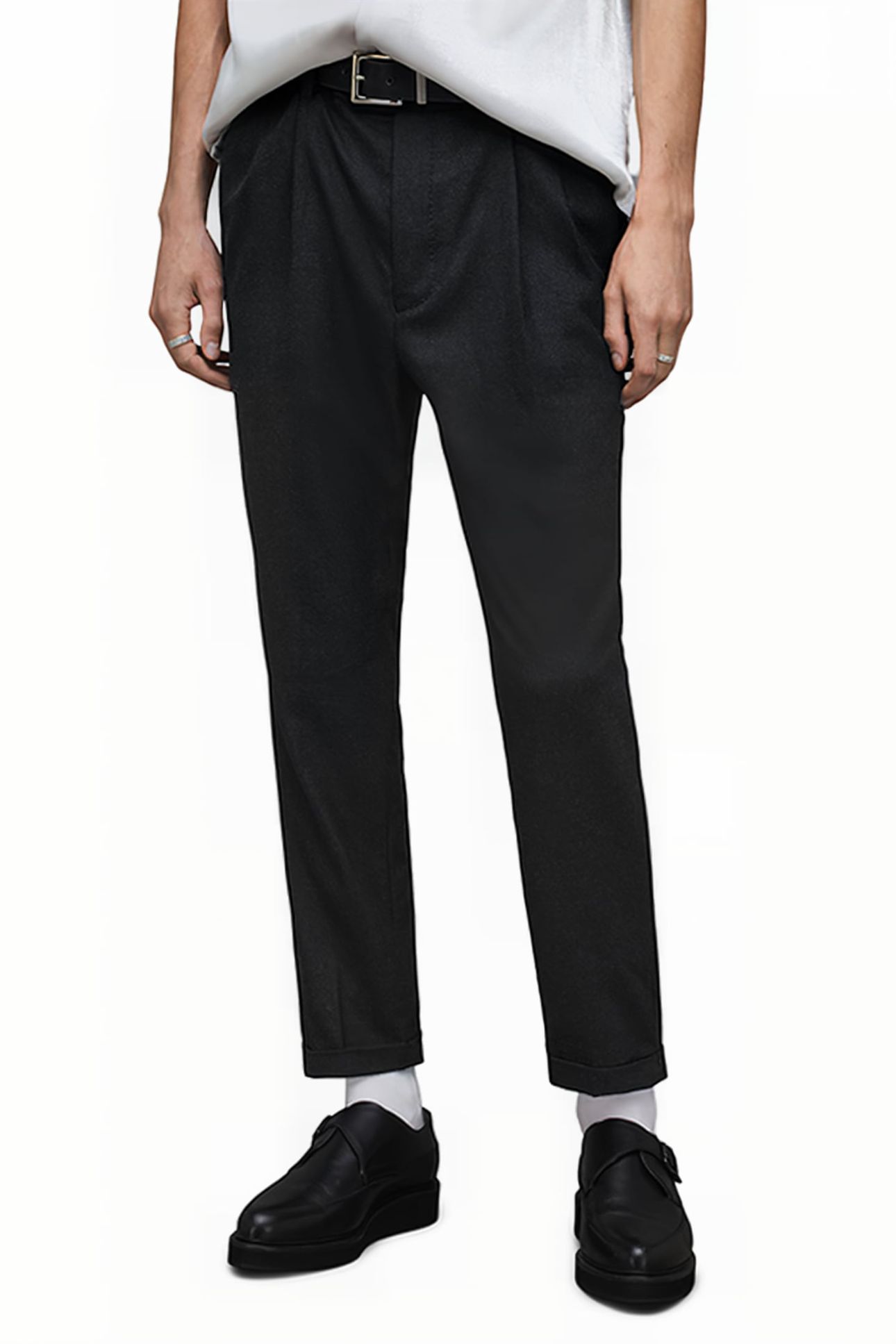 LEIGH TROUSER CHARCOAL GREY 1