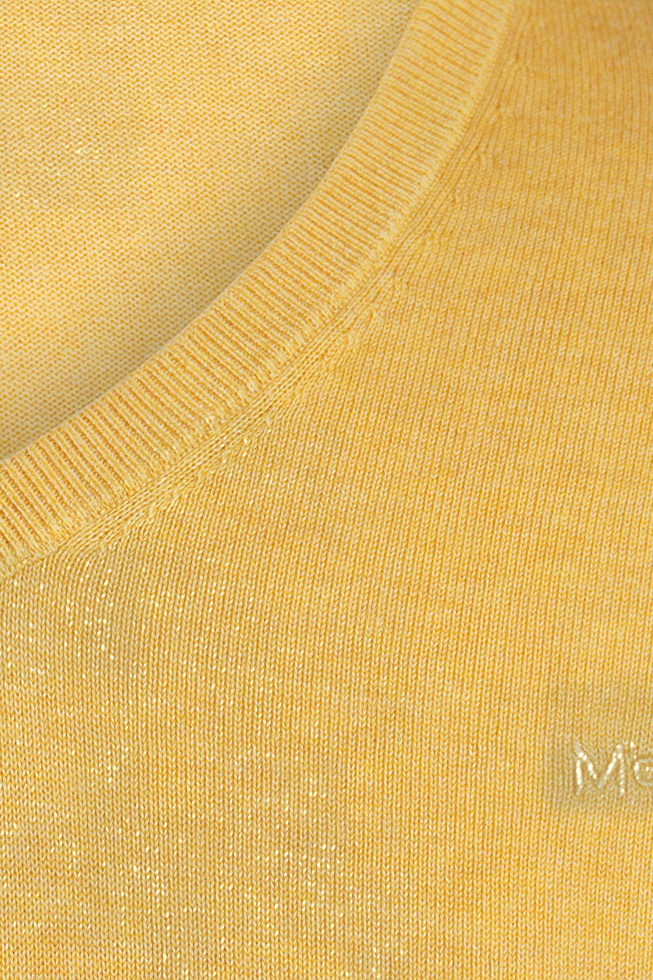 V NECK SWEATER MEDIUM YELLOW 3