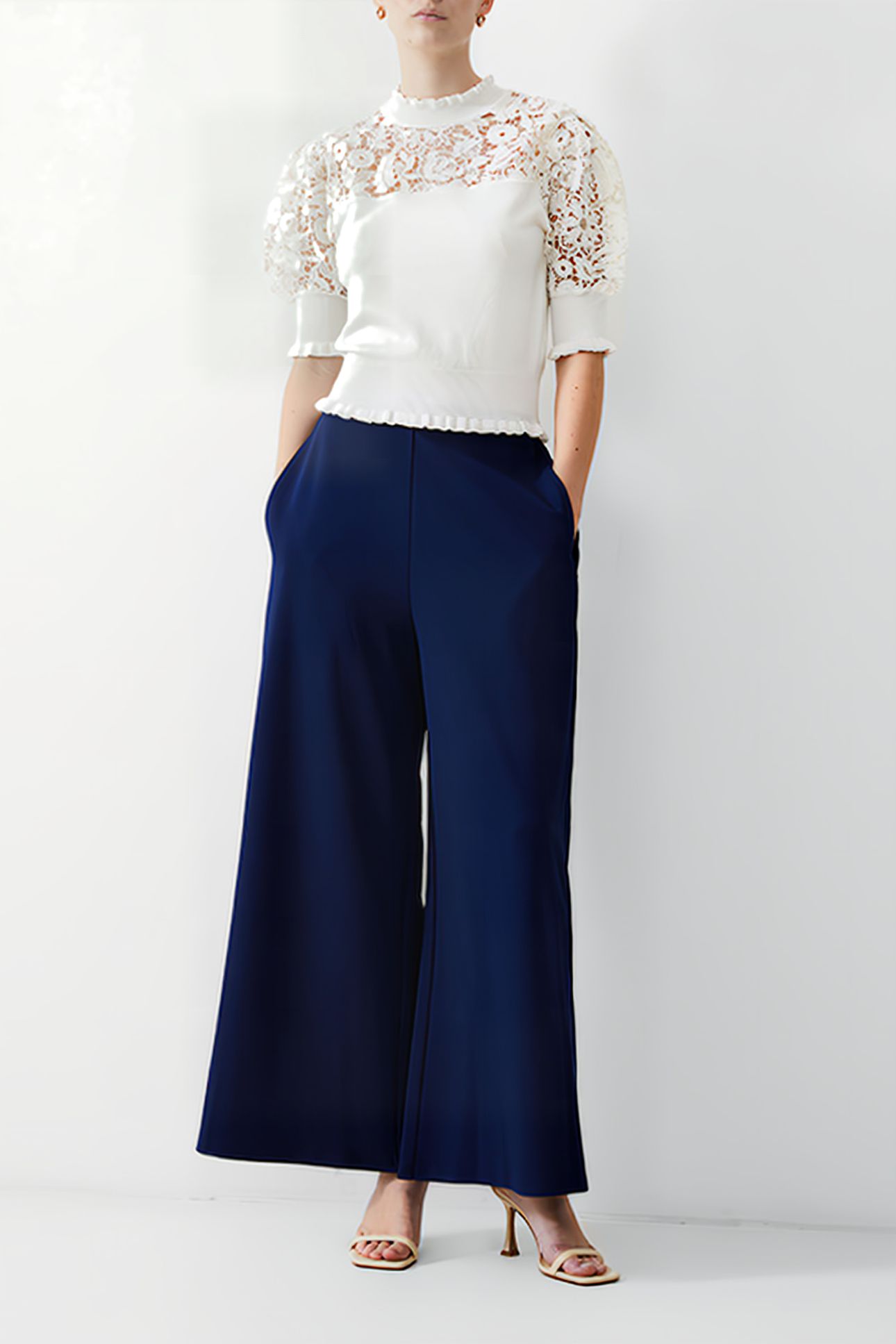 CROCHET MIX KNIT WHITE 2