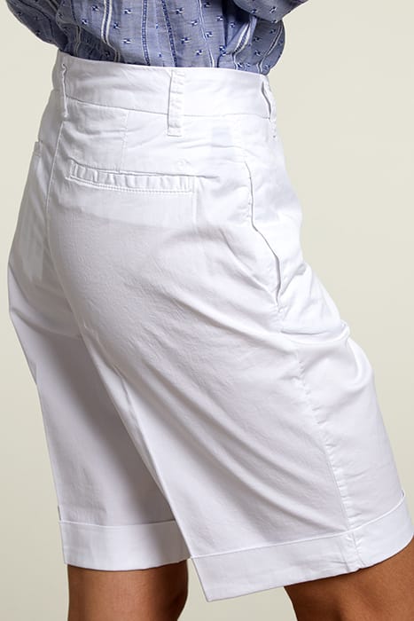 WHITE COTTON BERMUDA WHITE 4