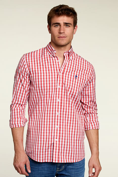 CUSTOM FIT CHECKED SHIRT MULTI 1