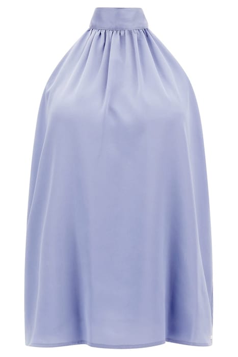 MARCIANO BY GUESS FALLING FLORAL TOP DUST LIGHT BLUE 4