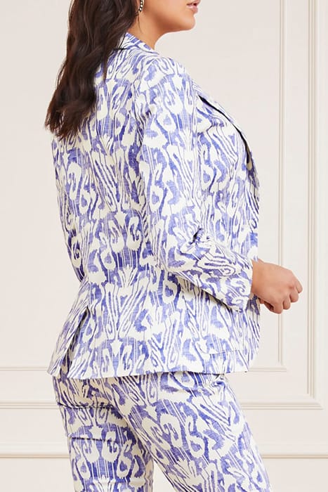 MARCIANO BY GUESS SUBSTANCE BLAZER BLUE PRINT 2