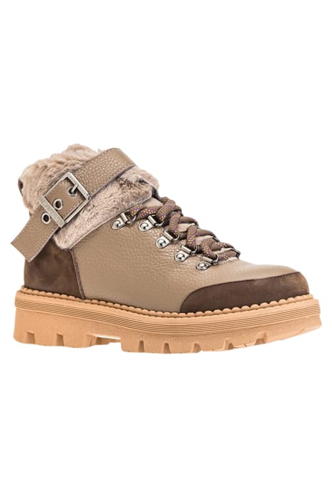 ORTICA TRONCHETTO PELLE STAMPA DEEP TAUPE 2