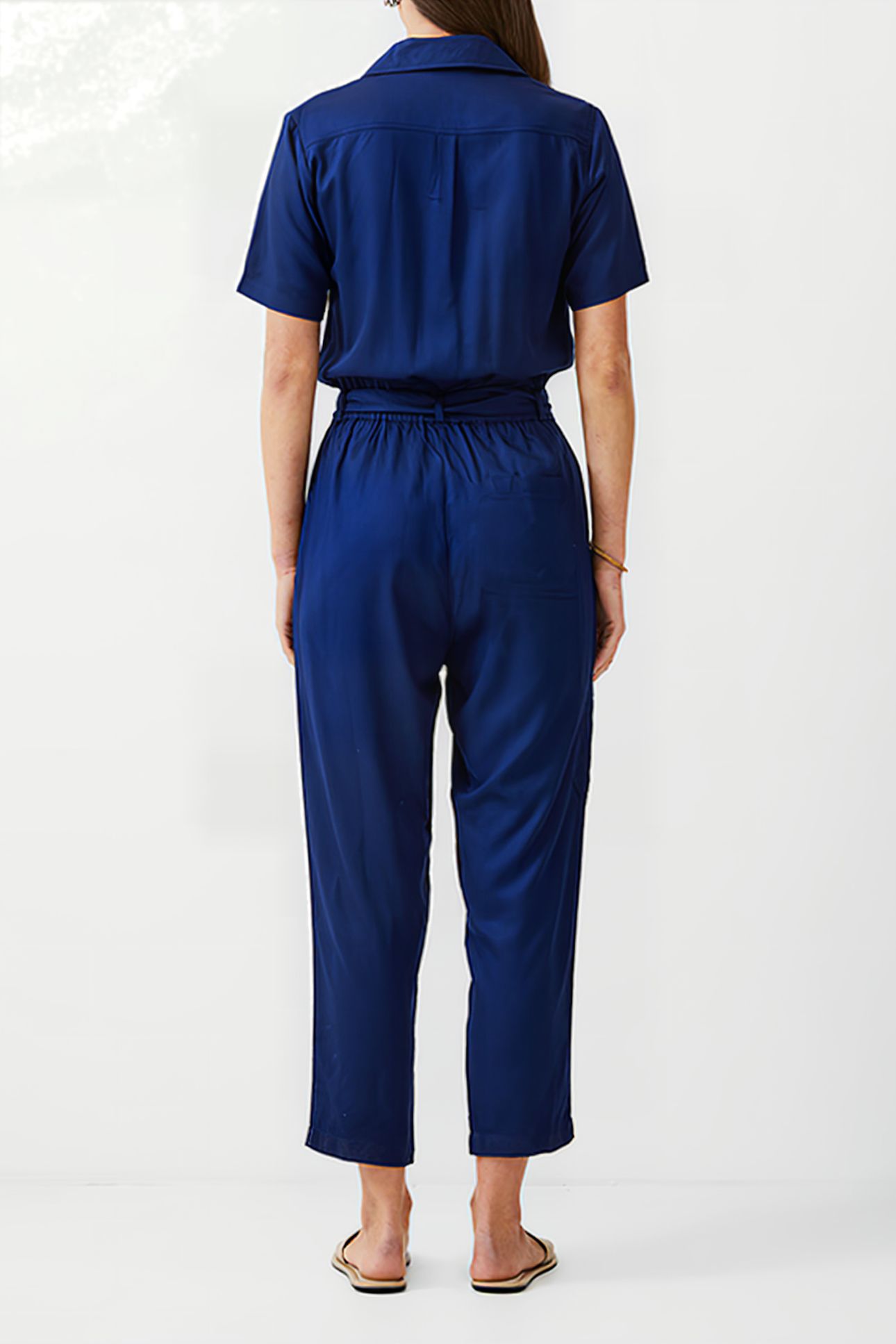 UTILITY POCKET JUMPSUIT DK NAVY 2
