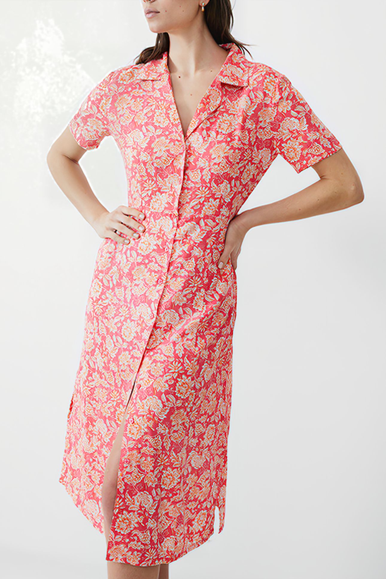 COSETTE REVER DRESS LONG CAMELLIA 1