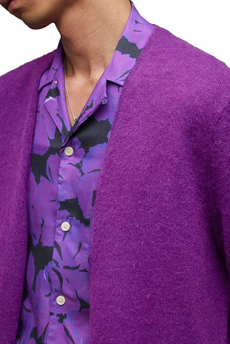 KENNEDY CARDIGAN ELECTRIC PURPLE 7