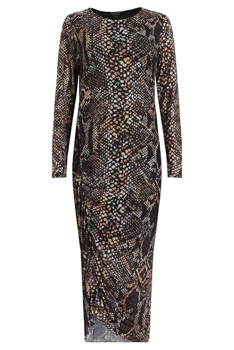 NORA WAIMEA LS DRESS BLACK 3