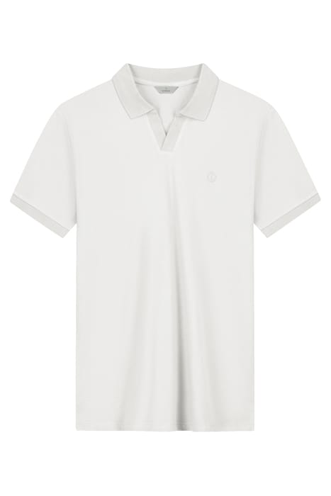 DS_BOWIE V-NECK POLO WHITE 3