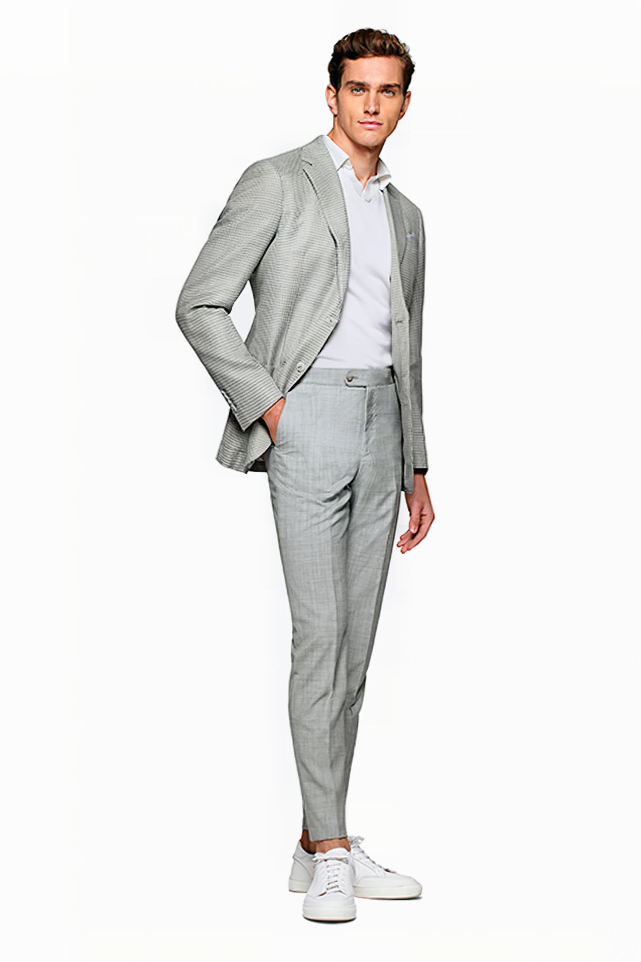 JACKET-L.GREY-HOUNDSTOOTH LIGHT GREY 5