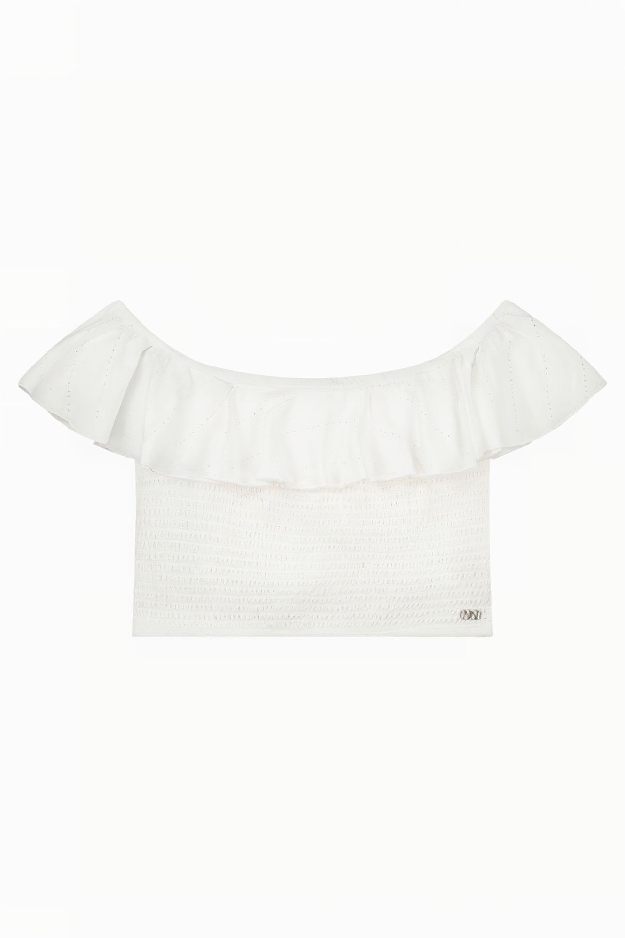 BRODERIE TOP OFF WHITE 1