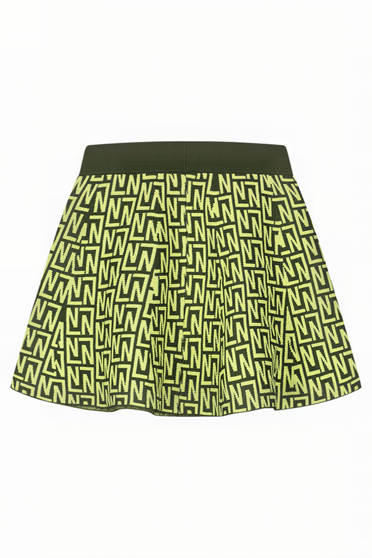 INDIE SKIRT DARK GREEN/BRIGHT GREEN 2