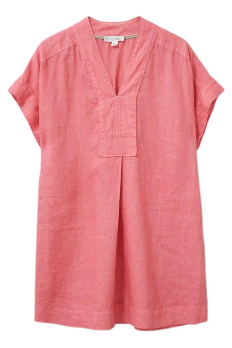 MARIANNE LINEN TUNIC MID RED 3