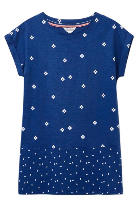 CARRIE TUNIC NAVY PRINTED 4