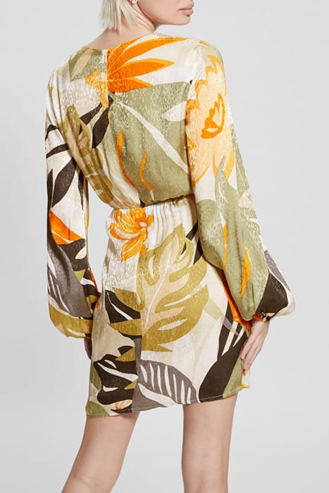 MARCIANO BY GUESS LS CASSIA JACQUARD D FOLIAGE FORM PRINT 2
