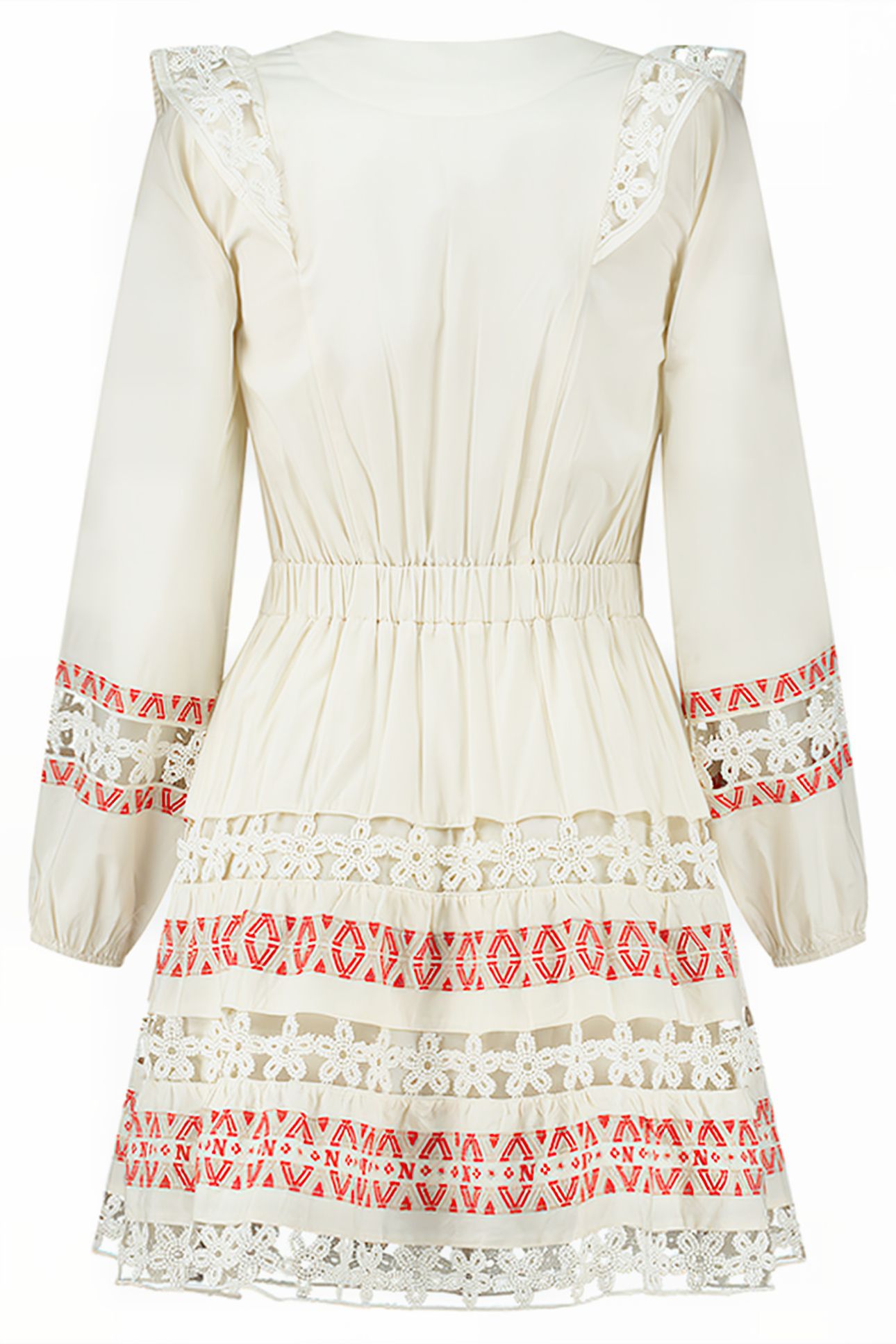 RIANNA DRESS CREAM 2