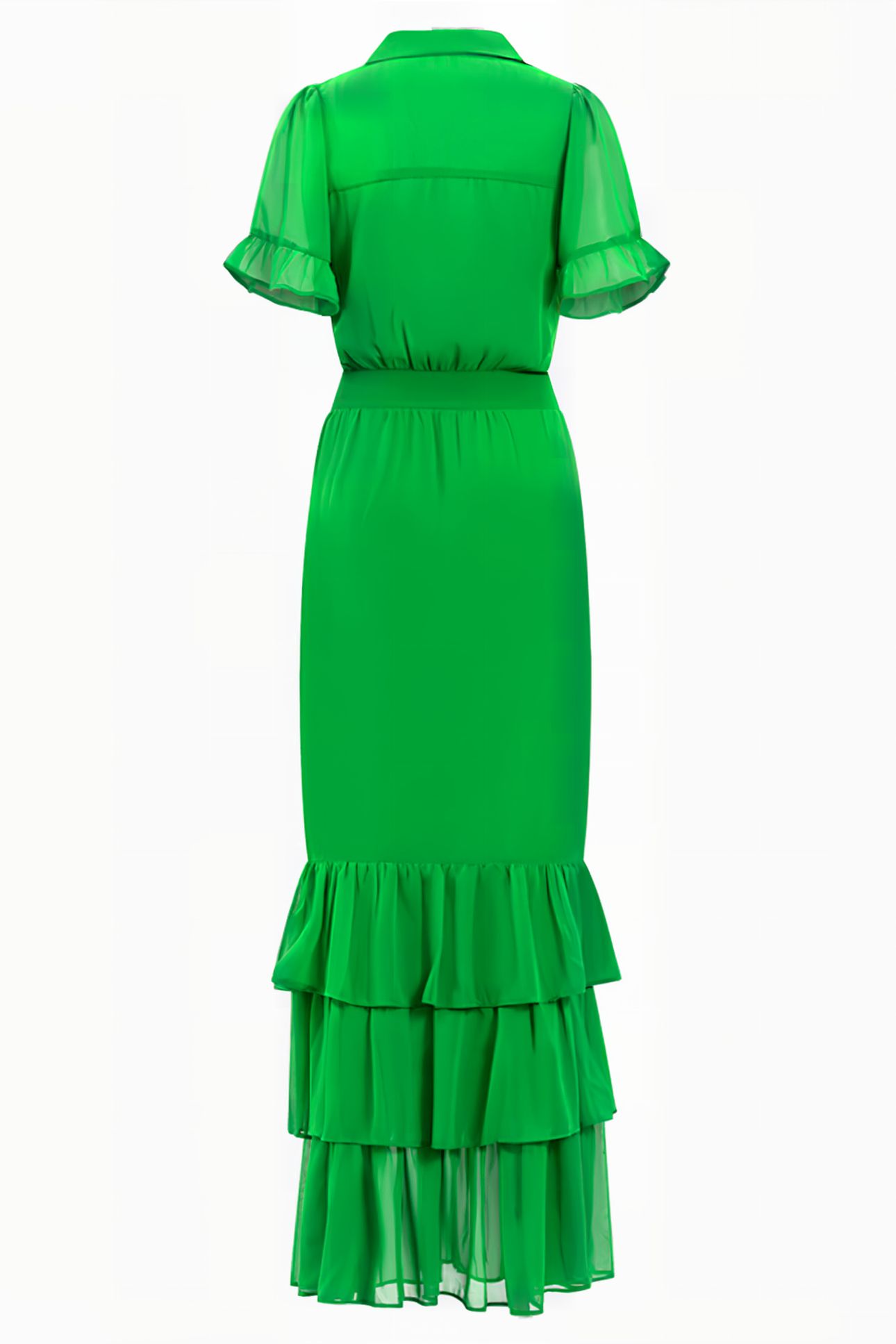 REX MAXI DRESS FERN GREEN 2