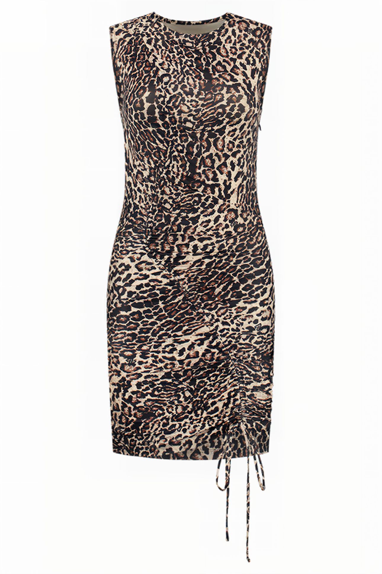 PIPER ANIMAL DRESS DUST/BLACK 1
