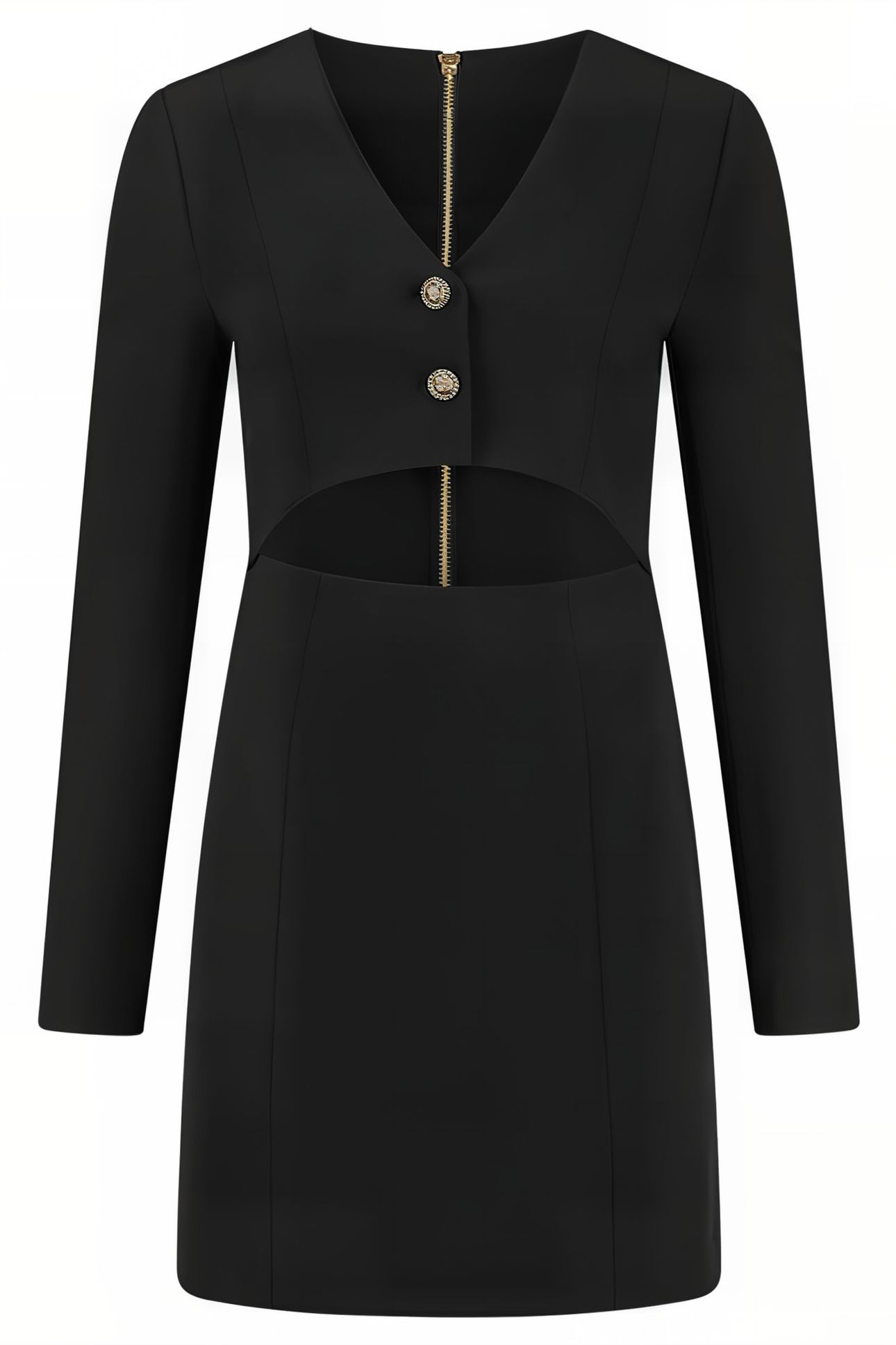 FREYA BLAZER DRESS BLACK 1