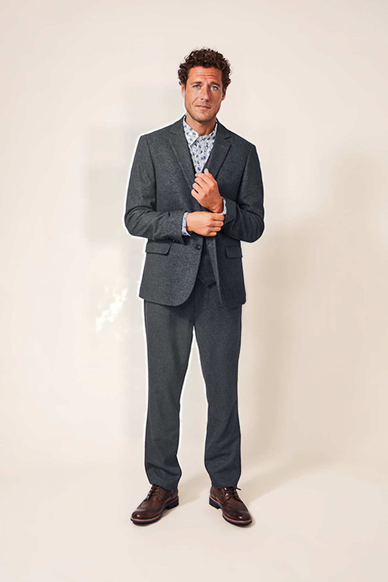 HEATH WAISTCOAT CHARCOAL GREY 3