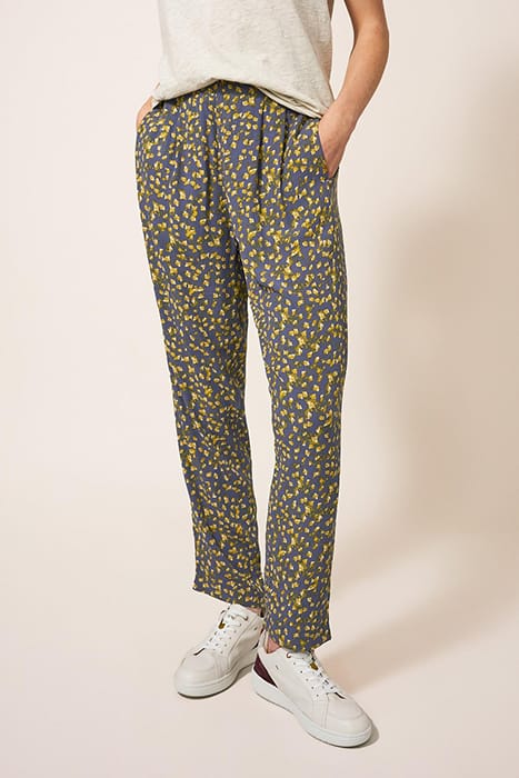 MAGENTA CRINKLE TROUSER PURPLE 1