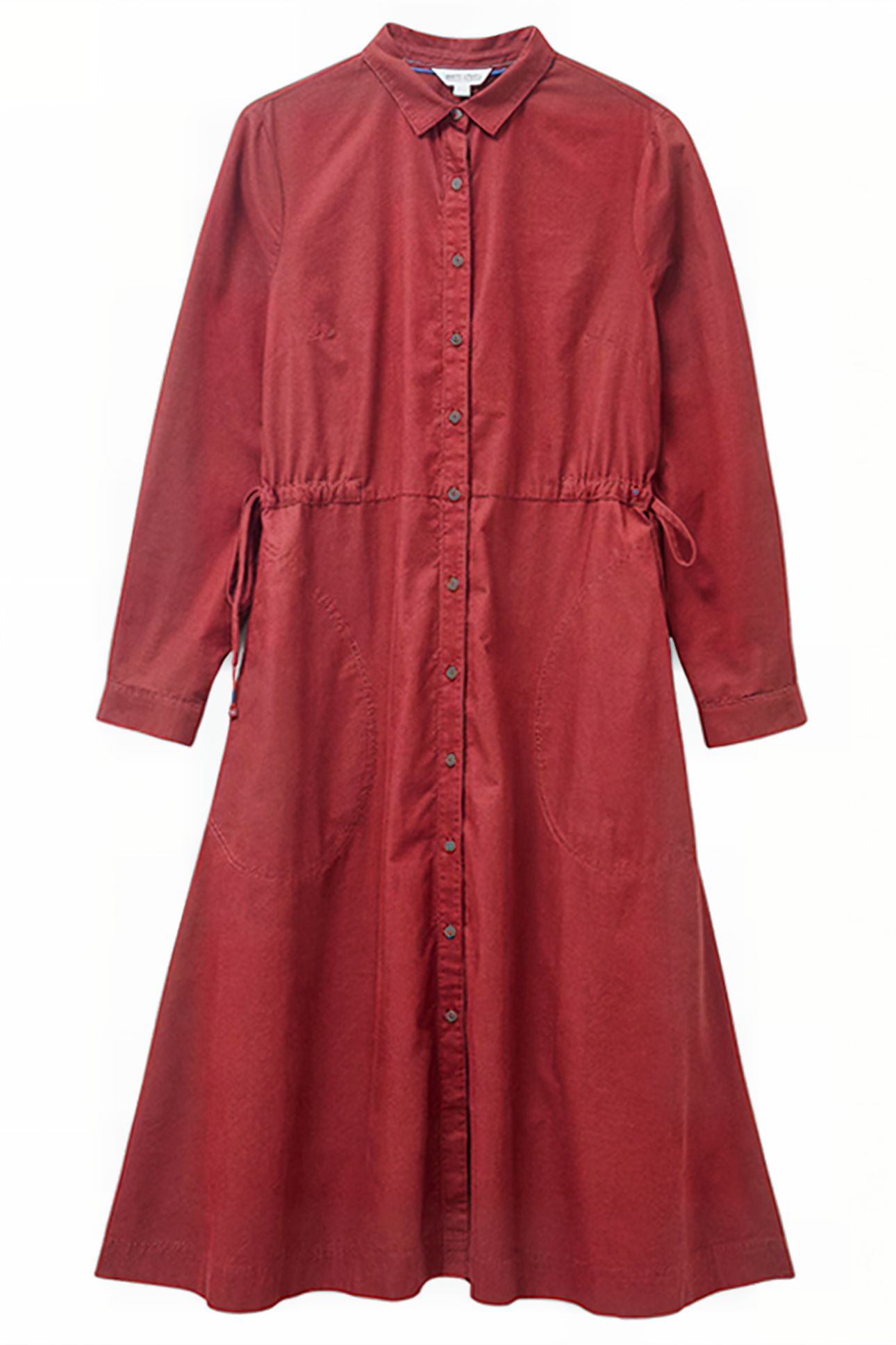 JADE CORD SHIRT DRE MID PLUM 2