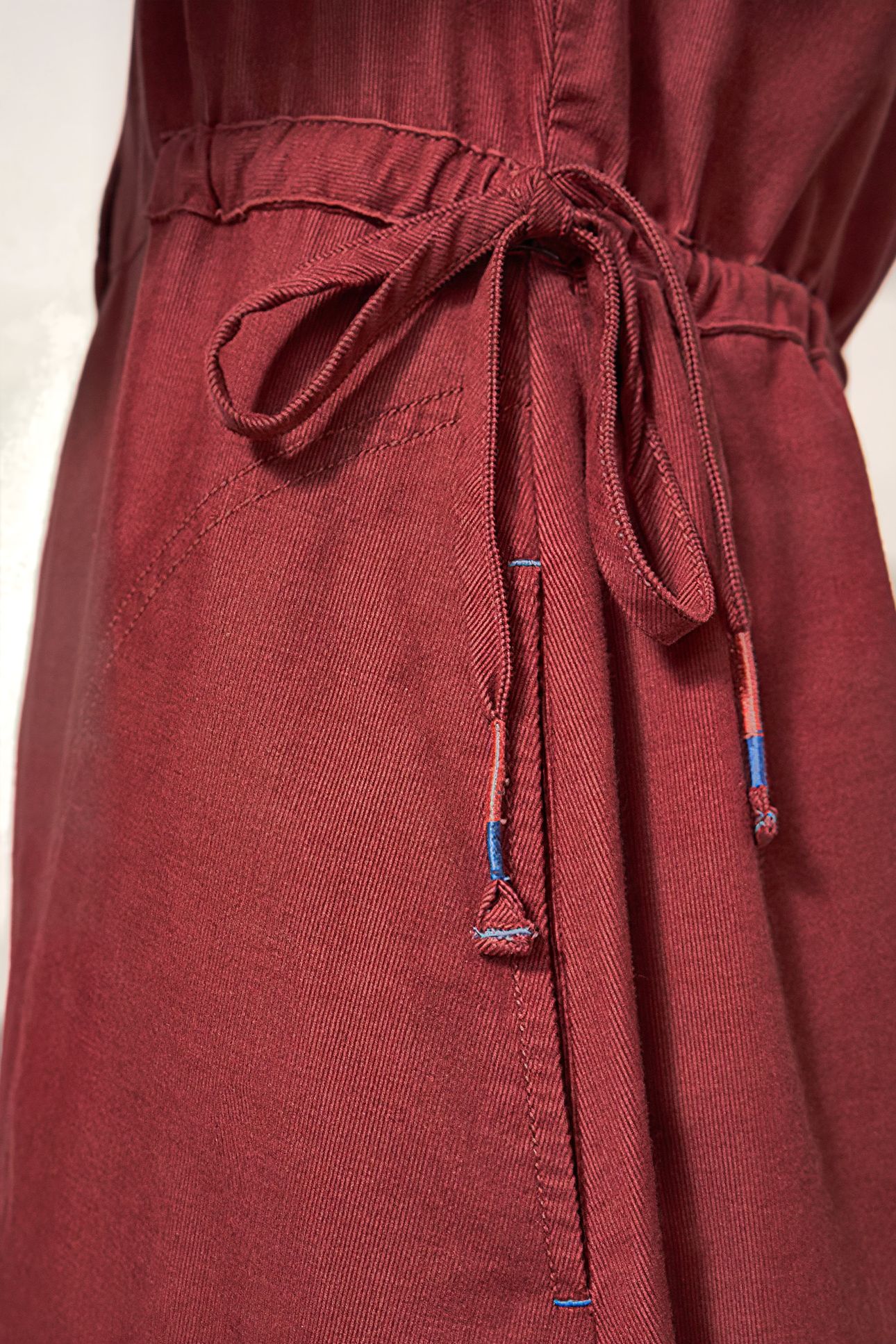 JADE CORD SHIRT DRE MID PLUM 4