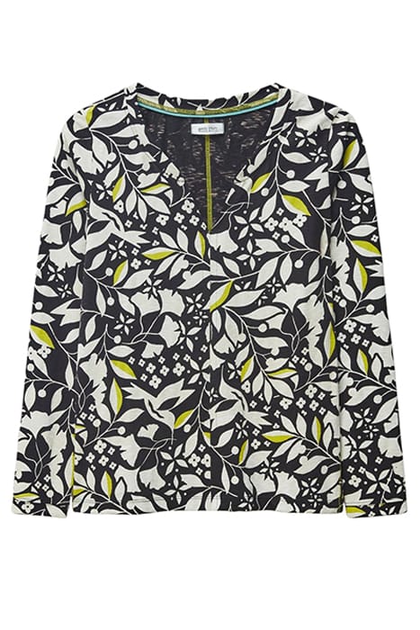 NELLY TEE BLACK PRINTED 2