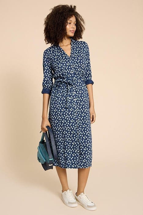 ANNIE JERSEY SHIRT DRE NAVY PRINTED 1