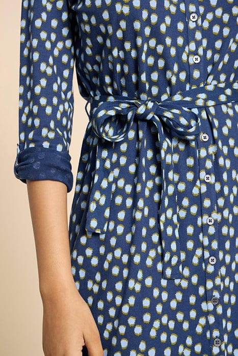 ANNIE JERSEY SHIRT DRE NAVY PRINTED 4