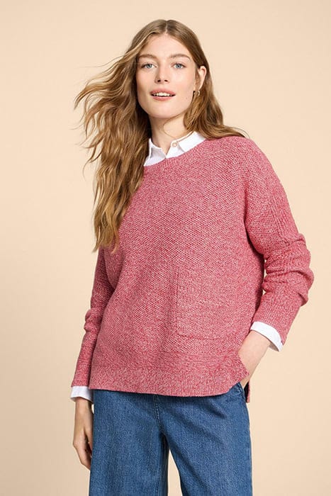 NORTHBANK JUMPER PINK 1