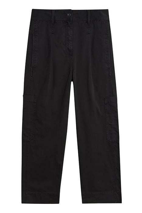 CARLIE WIDE LEG CARGO TROUSER PURE BLACK 3
