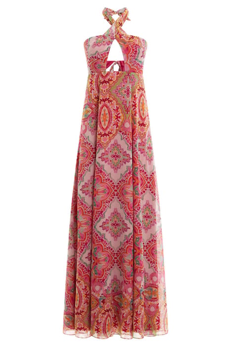 MARCIANO BY GUESS NORMANI HALTER MAXI DRESS TALITHA TILE PRI 3
