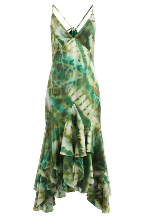 MARCIANO BY GUESS WATERFALL DRESS ELUSIVE PRINT 3